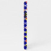 Gecontroleerde Nautical Signal-vlaggen iPhone Hoesje (Rechterkant)