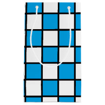 Gecontroleerde omlijnde Turquoise en Black