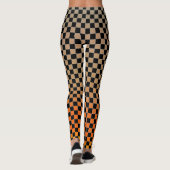 Gecontroleerde Oranje Zand Zonnevaste Leggings (Achterkant)