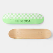 Gecontroleerde parelkalk groen persoonlijk skateboard (Horizontaal)
