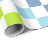 Gecontroleerde pastelregenboog cadeaupapier (Rol Hoek)