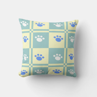 Gecontroleerde Paw Pillow Kussen