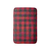 Gecontroleerde Plays Red en Black Badmat (Voorkant Verticaal)