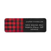 Gecontroleerde Plays Red en Black Etiket (Voorkant)