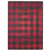 Gecontroleerde Plays Red en Black Klembord (Achterkant)