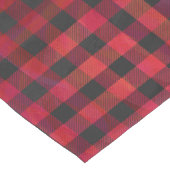 Gecontroleerde Plays Red en Black Korte Tafelloper (Hoek)