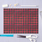 Gecontroleerde Plays Red en Black Tissuepapier (Craft)