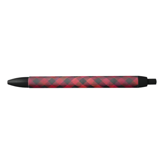 Gecontroleerde Plays Red en Black Zwarte Inkt Pen (Voorkant)