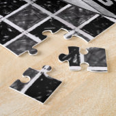Gecontroleerde puzzle met puzzle legpuzzel (Zijkant)