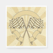 Gecontroleerde ractenpapier servetten (Voorkant)