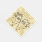 Gecontroleerde ractenpapier servetten (Hoek)