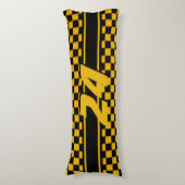 Gecontroleerde ractwagen | Golden Yellow | Nummer Lichaamskussen (Voorkant Verticaal)