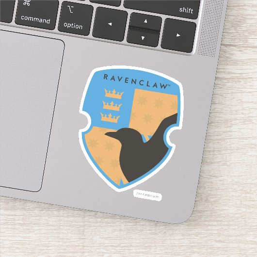 Gecontroleerde RAVENCLAW™ Crowned Crest Sticker (Detail)
