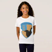 Gecontroleerde RAVENCLAW™ Crowned Crest T-shirt (Voorkant volledig)