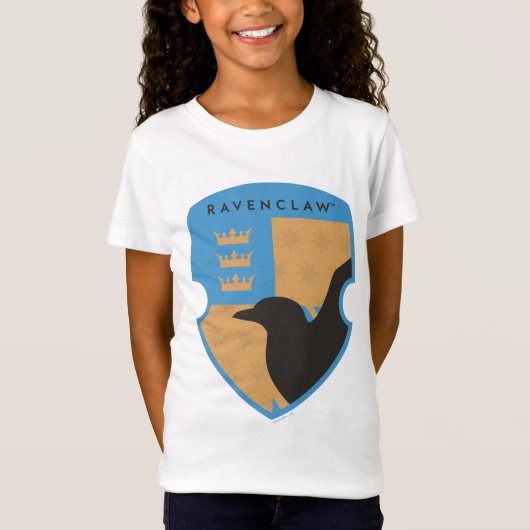 Gecontroleerde RAVENCLAW™ Crowned Crest T-shirt (Voorkant)