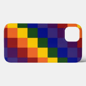 Gecontroleerde regenboog Case-Mate iPhone case (Achterkant (horizontaal))