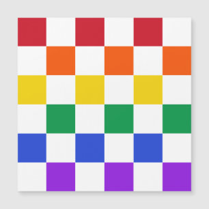 Gecontroleerde regenboog gekleurd