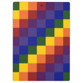 Gecontroleerde regenboog klembord (Achterkant)