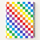 Gecontroleerde regenboog notitieboek (Achterkant)