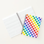 Gecontroleerde regenboog notitieboek (Binnen)