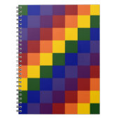 Gecontroleerde regenboog notitieboek (Voorkant)