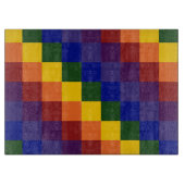 Gecontroleerde regenboog snijplank (Voorkant)