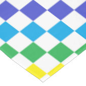 Gecontroleerde regenboog tafelkleed (Gekanteld)