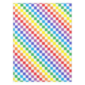 Gecontroleerde regenboog tafelkleed (Voorkant)