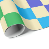 Gecontroleerde regenboogbeige cadeaupapier (Rol Hoek)