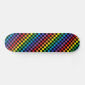 Gecontroleerde regenboogzwarte regenboog persoonlijk skateboard (Horizontaal)