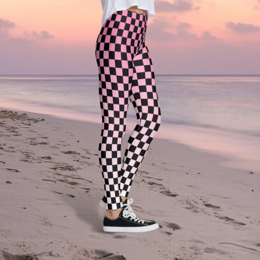 Gecontroleerde roze fade Leggings