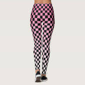 Gecontroleerde roze fade Leggings (Achterkant)