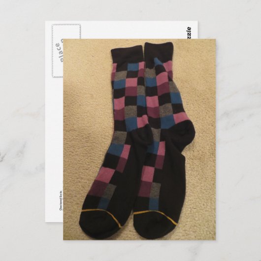 Gecontroleerde sockets briefkaart (Voorkant / Achterkant)