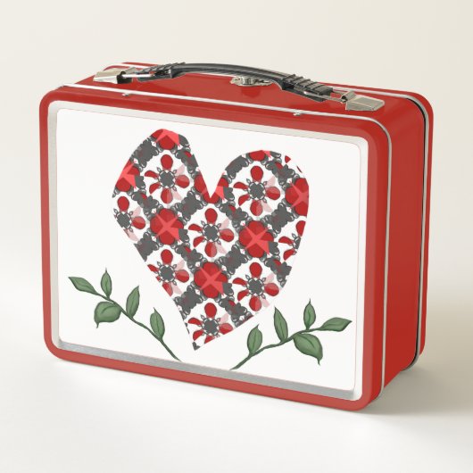 Gecontroleerde stijl hartpatroon (Achterkant)