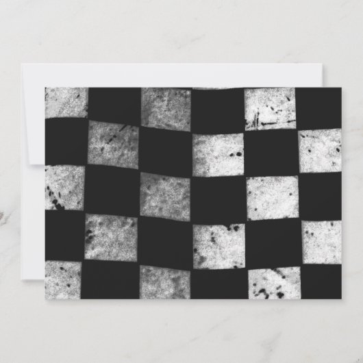 Gecontroleerde uitnodiging tot  bruiloft met vlag (Voorkant)