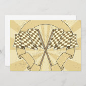 Gecontroleerde uitvindingen van de Racing Flags Kaart (Voorkant / Achterkant)