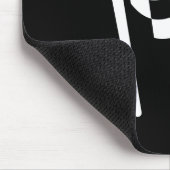 Gecontroleerde vlag Pictogram Mousepad Muismat (Hoek)