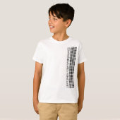 Gecontroleerde vlag voor rackgebruik Heren starten T-shirt (Voorkant volledig)