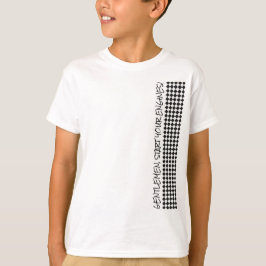 Gecontroleerde vlag voor rackgebruik Heren starten T-shirt