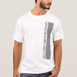 Gecontroleerde vlag voor rackgebruik Heren starten T-shirt