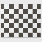 Gecontroleerde vlag (zwart en wit) (het Patroon va Cadeaupapier (Vlak)