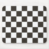 Gecontroleerde vlag (zwart en wit) (het Patroon va Muismat (Voorkant)