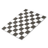 Gecontroleerde vlag (zwart en wit) (het Patroon va Notitieblok (Schuin)