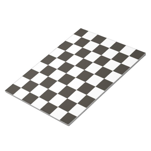 Gecontroleerde vlag (zwart en wit) (het Patroon va Notitieblok (Schuin)