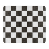 Gecontroleerde vlag (zwart en wit) (het Patroon va Snijplank (Voorkant)