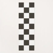 Gecontroleerde vlag (zwart en wit) (het Patroon va Yogamat (Voorkant)