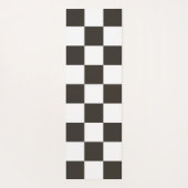 Gecontroleerde vlag (zwart en wit) (het Patroon va Yogamat (Achterkant)