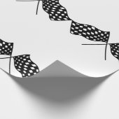 Gecontroleerde vlaggen cadeaupapier (Hoek)