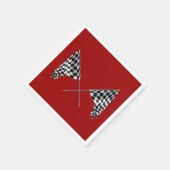 Gecontroleerde vlaggen servet (Hoek)