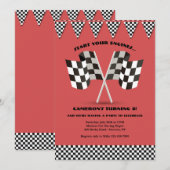 Gecontroleerde vlaggenstaatuitnodiging kaart (Voorkant / Achterkant)